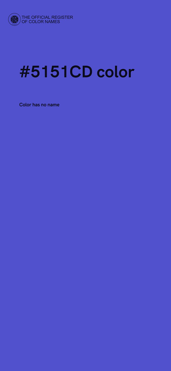 #5151CD color image