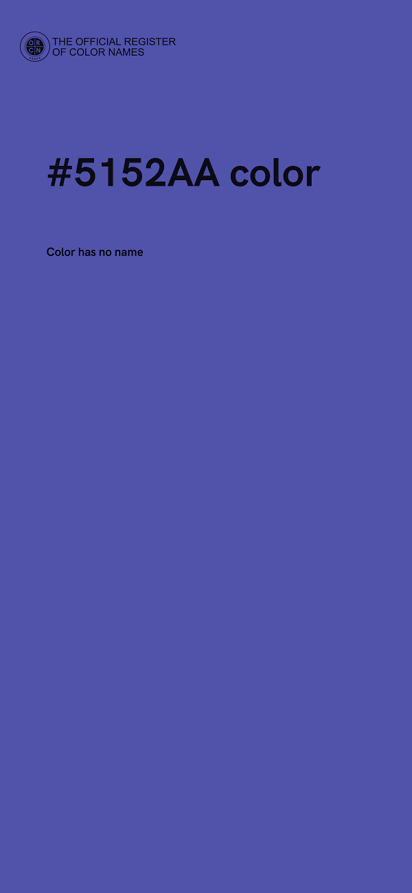 #5152AA color image