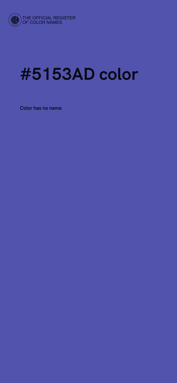 #5153AD color image