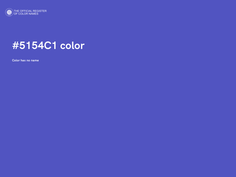 #5154C1 color image