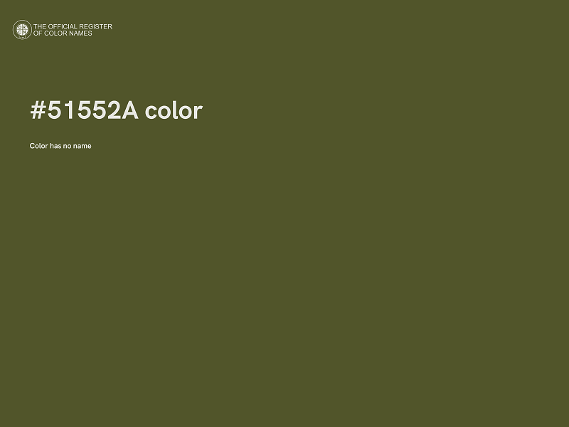 #51552A color image