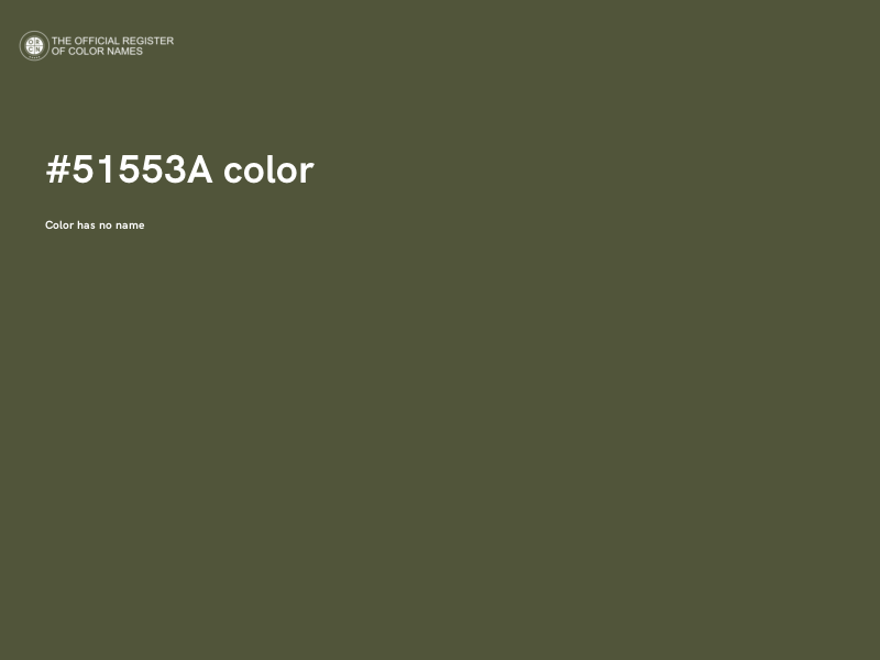 #51553A color image