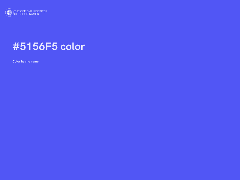 #5156F5 color image