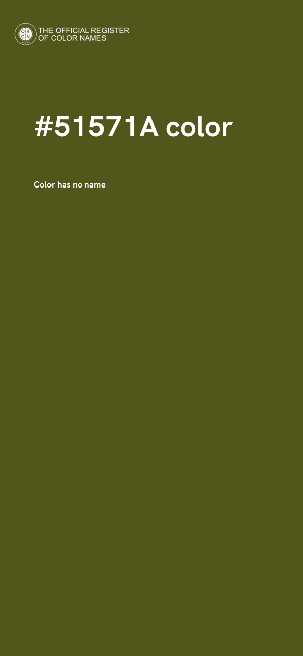 #51571A color image