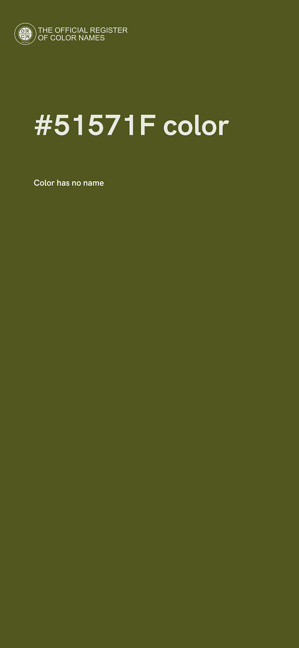 #51571F color image