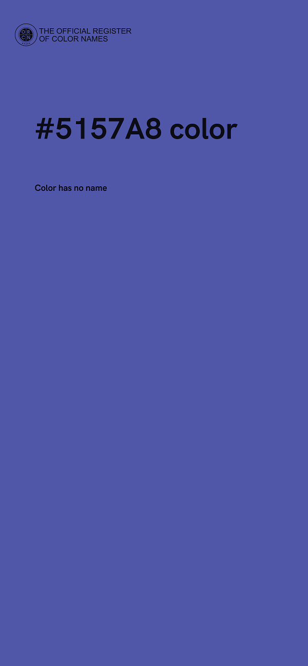 #5157A8 color image
