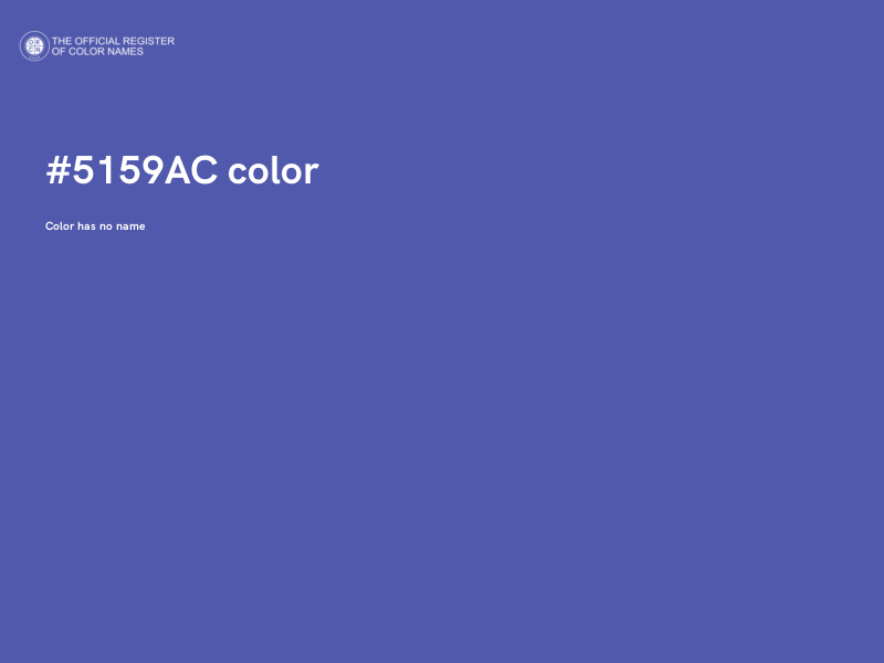 #5159AC color image