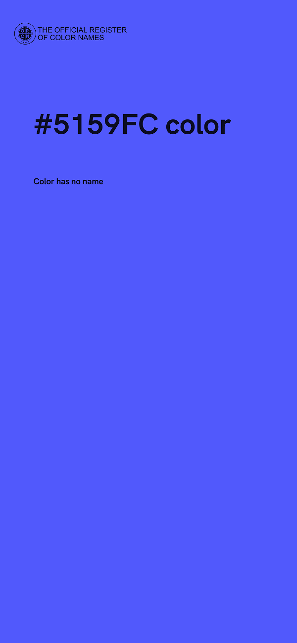 #5159FC color image