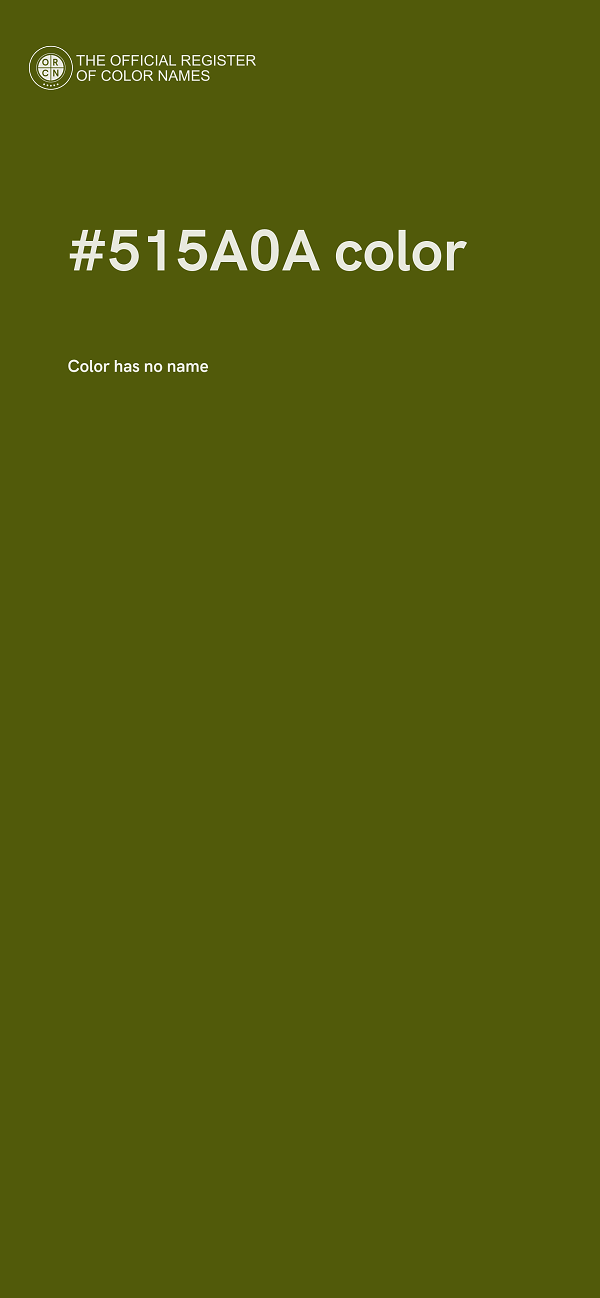 #515A0A color image