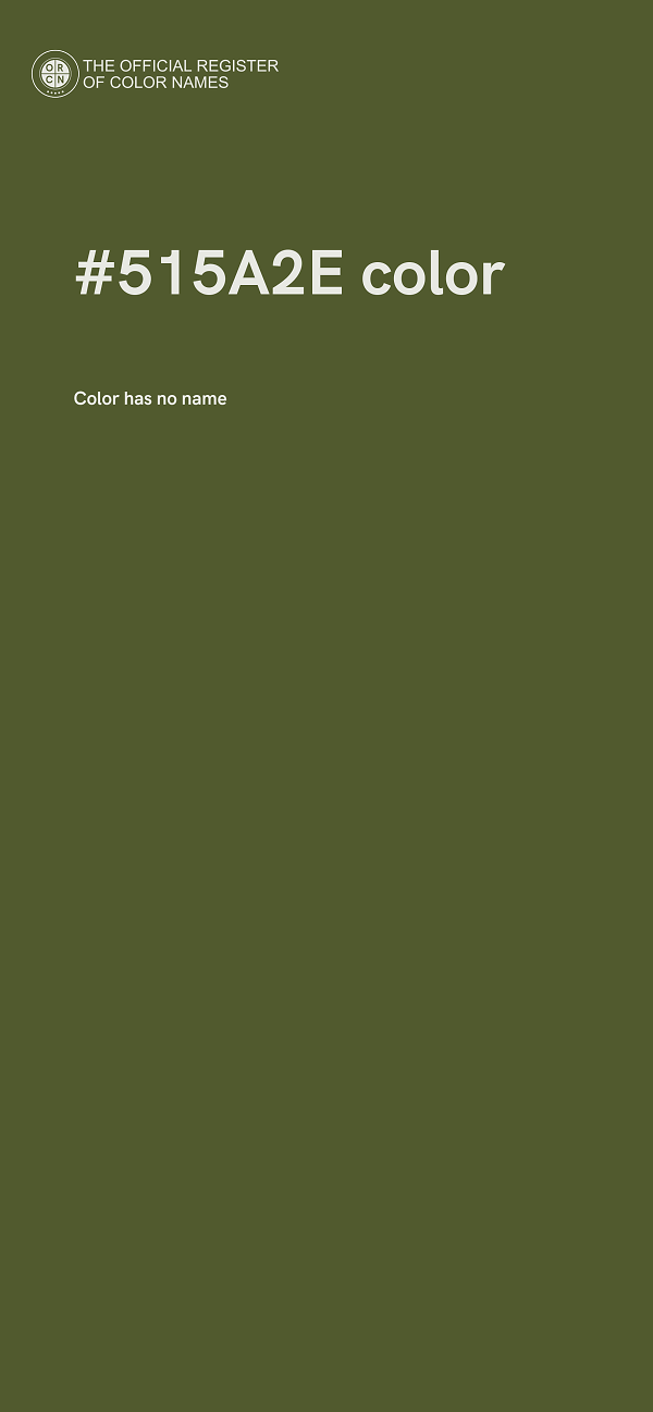 #515A2E color image