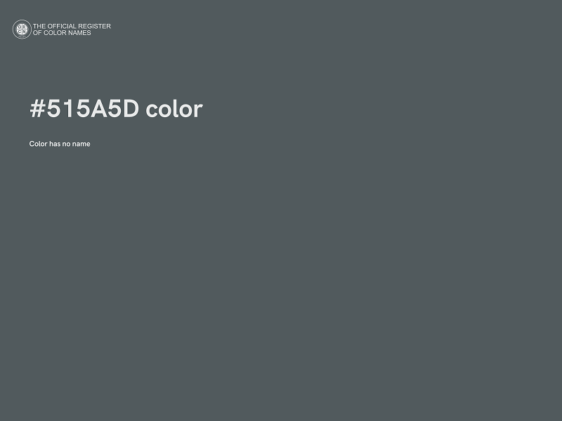 #515A5D color image