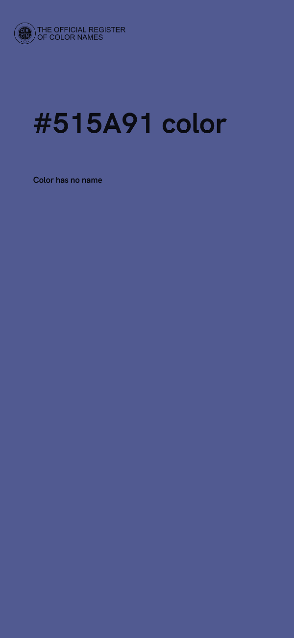 #515A91 color image