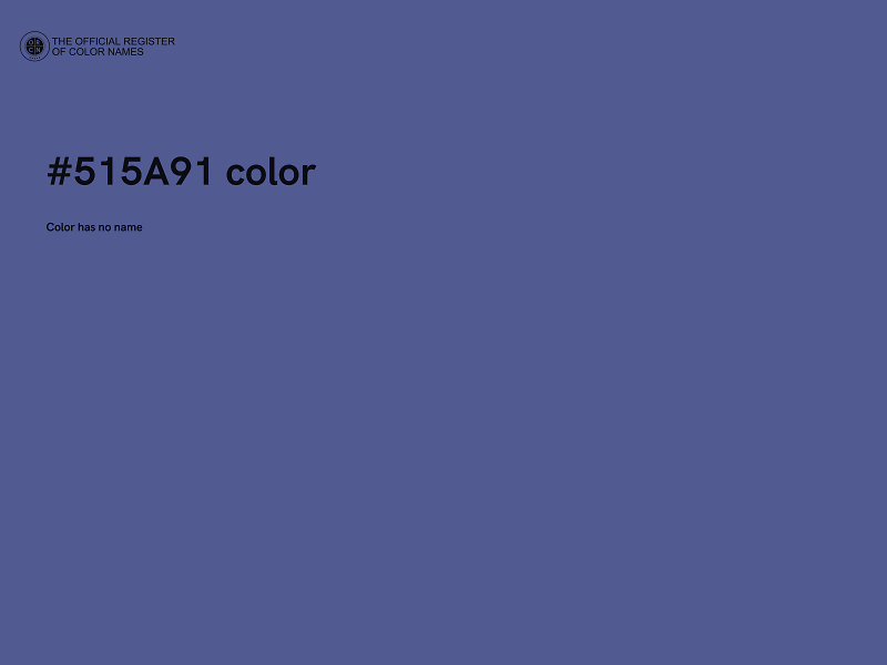 #515A91 color image