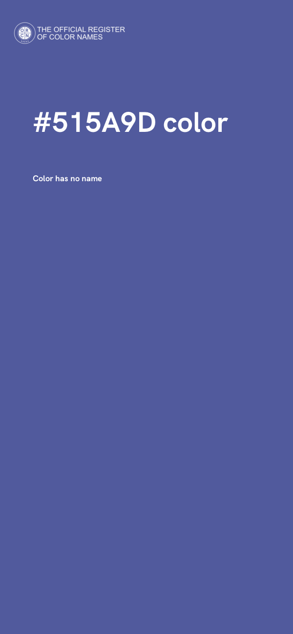#515A9D color image