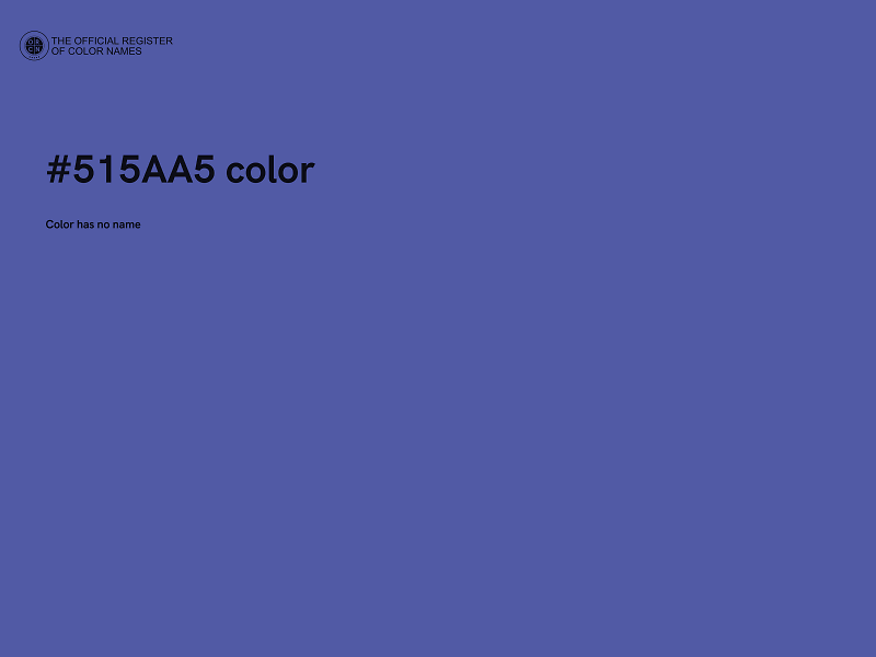 #515AA5 color image