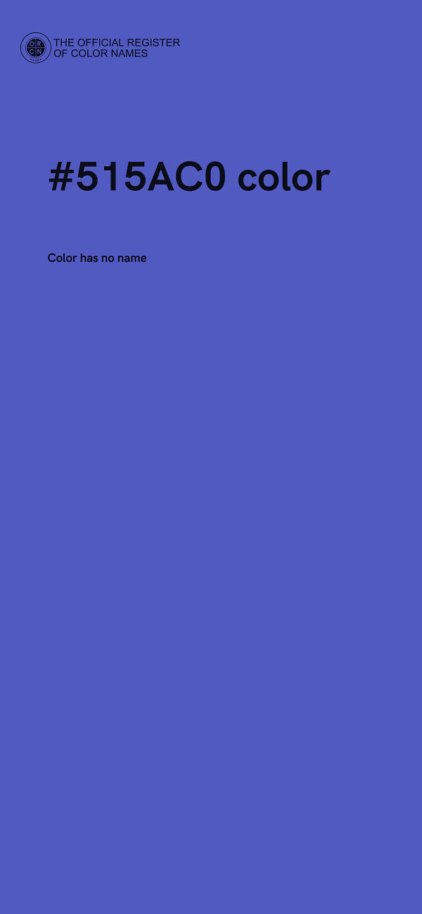 #515AC0 color image