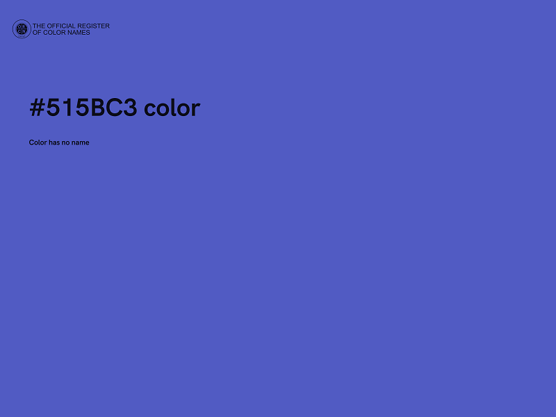 #515BC3 color image