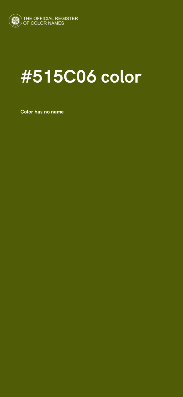 #515C06 color image