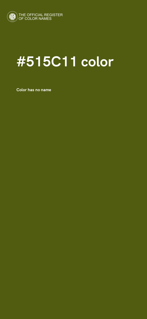 #515C11 color image