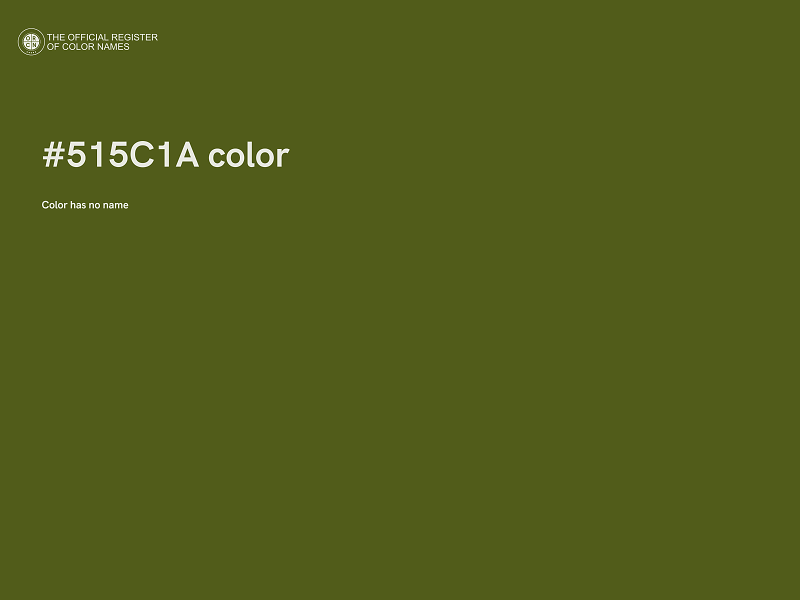 #515C1A color image