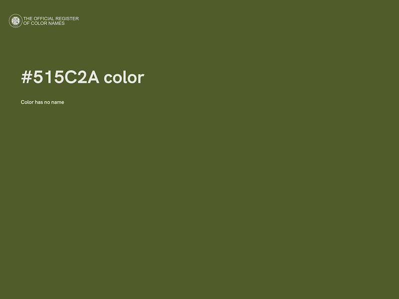 #515C2A color image