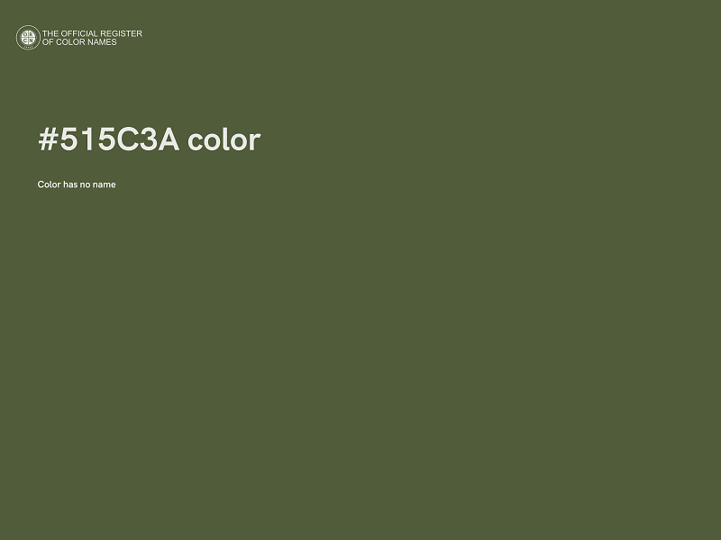 #515C3A color image