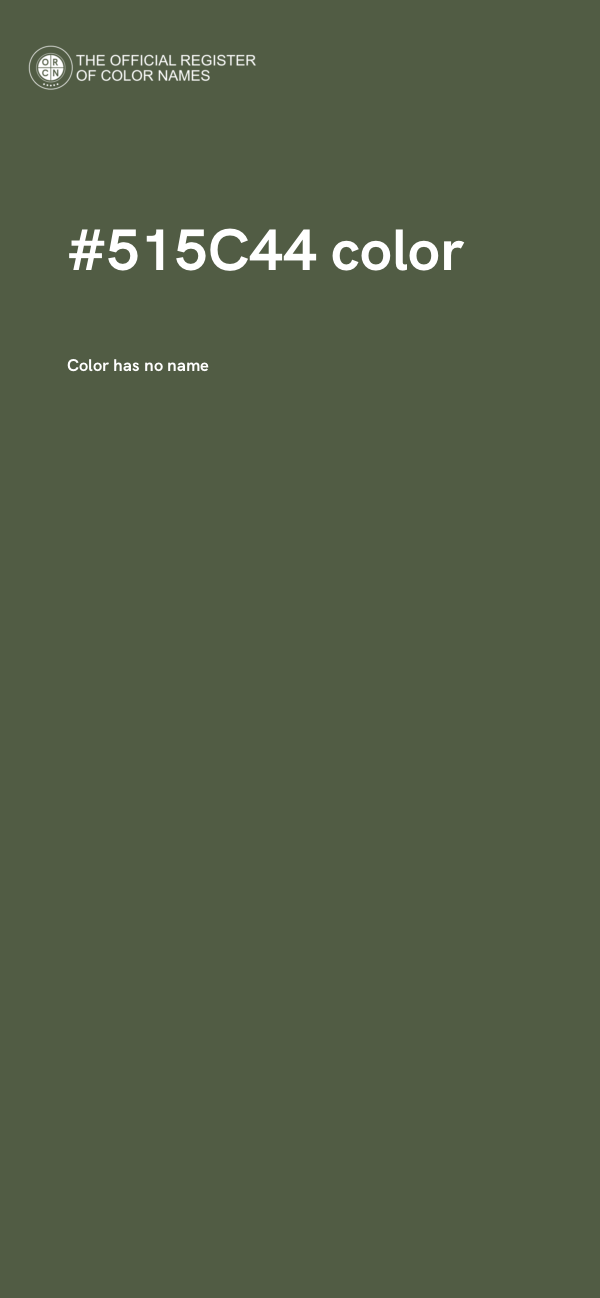 #515C44 color image