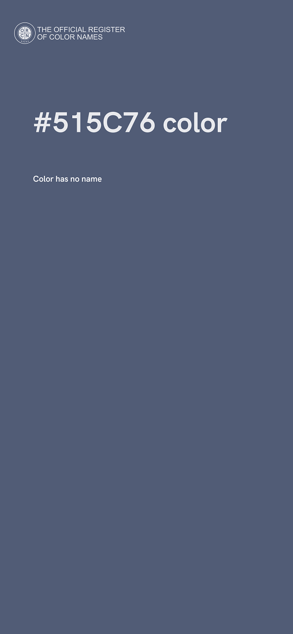 #515C76 color image