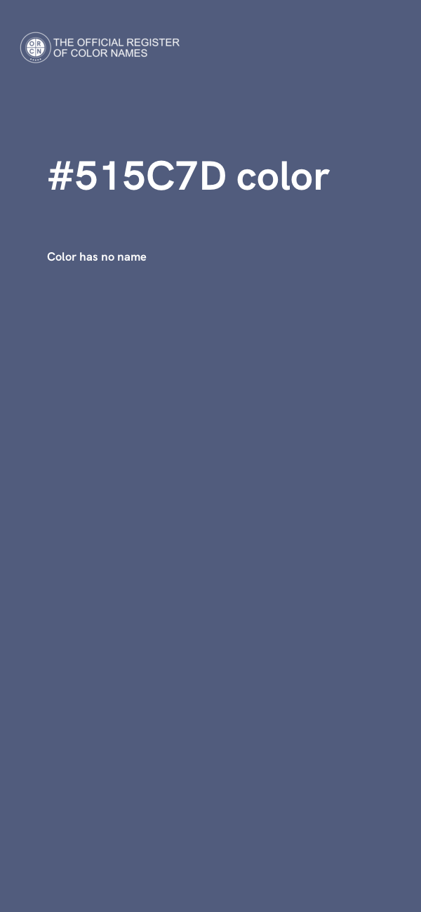 #515C7D color image