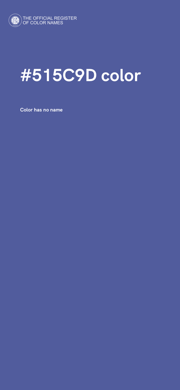 #515C9D color image