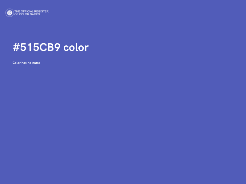 #515CB9 color image