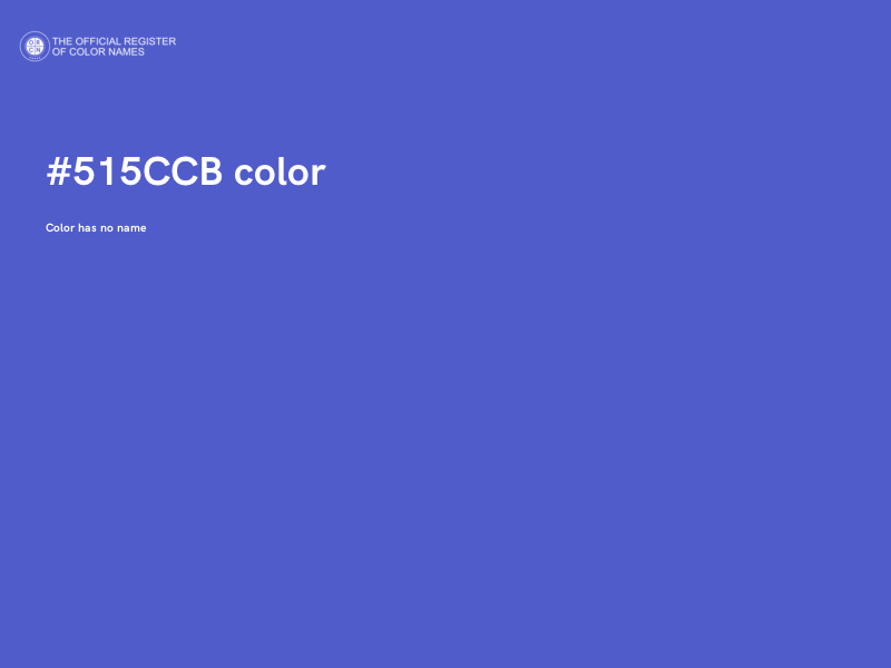 #515CCB color image
