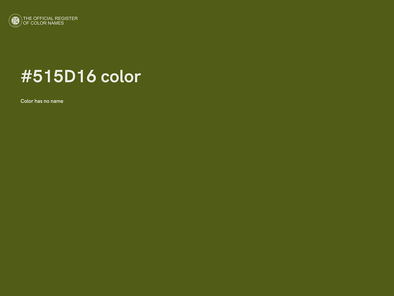 #515D16 color image