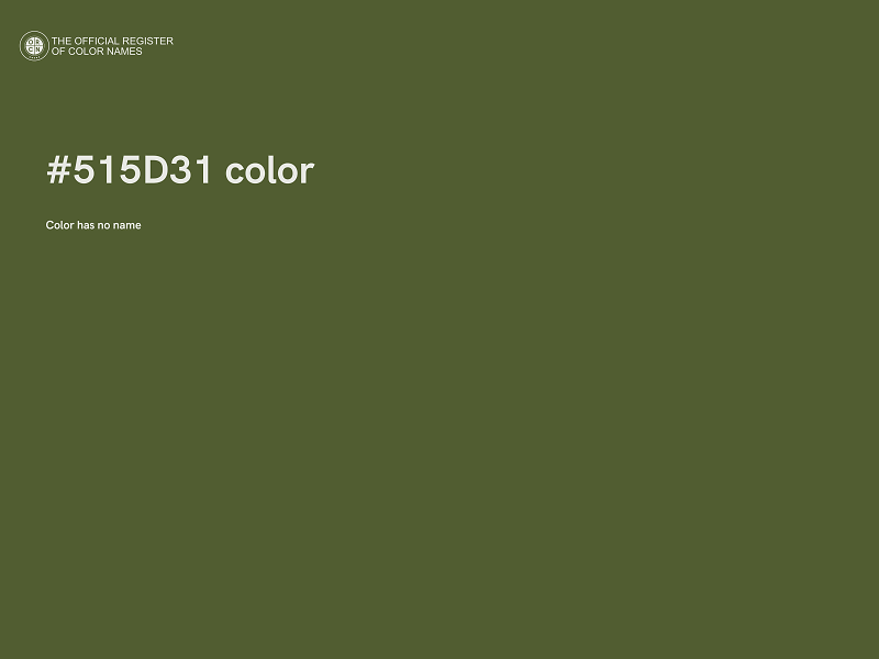 #515D31 color image