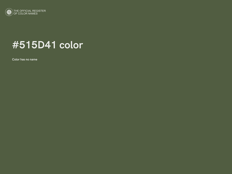 #515D41 color image