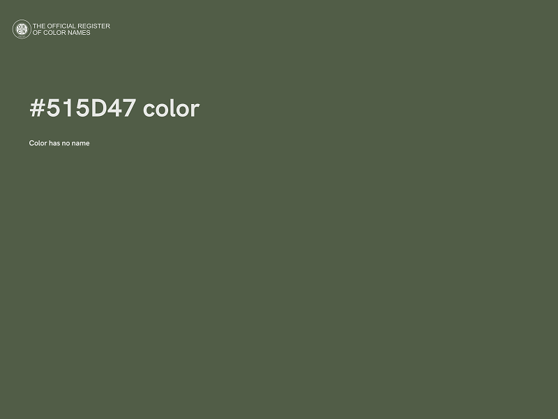 #515D47 color image