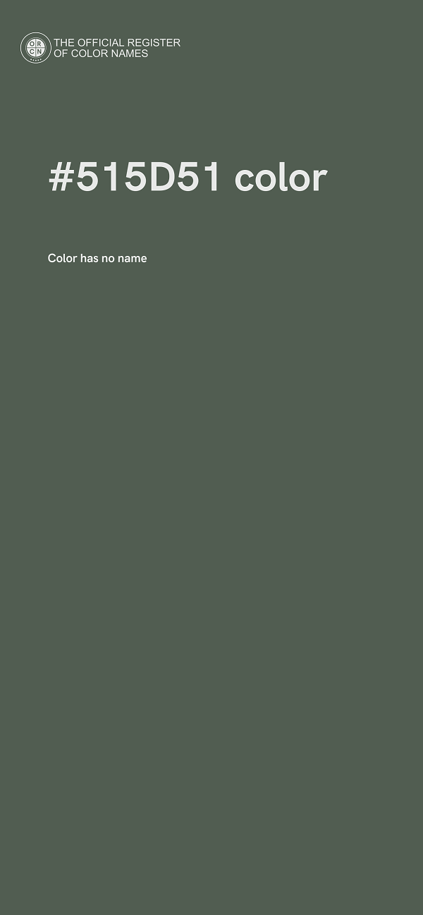#515D51 color image