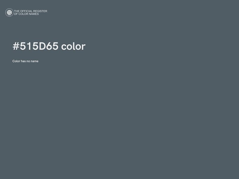 #515D65 color image