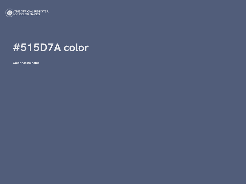 #515D7A color image