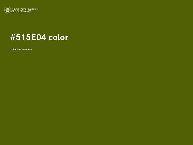 #515E04 color image
