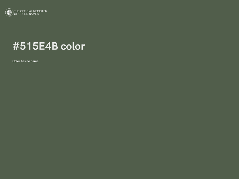 #515E4B color image