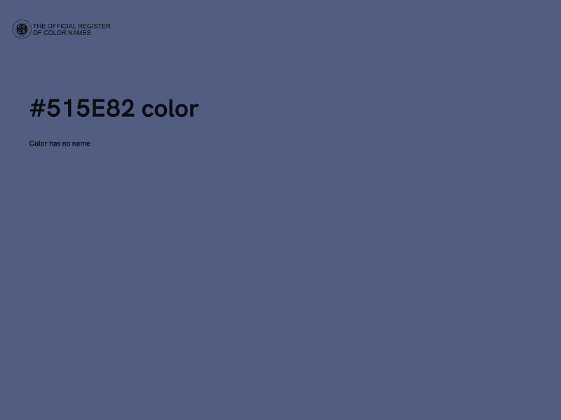 #515E82 color image