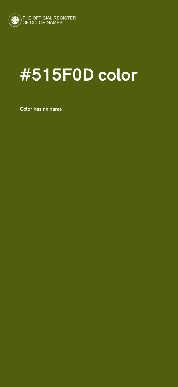 #515F0D color image