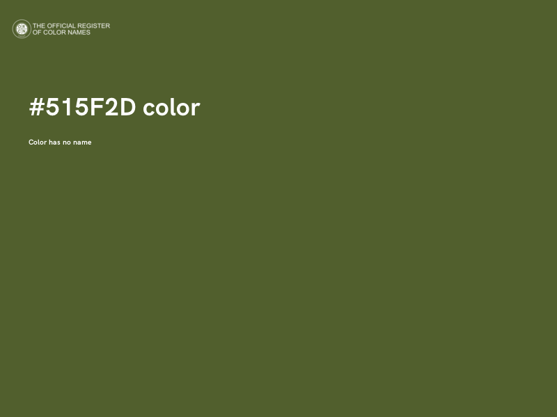 #515F2D color image