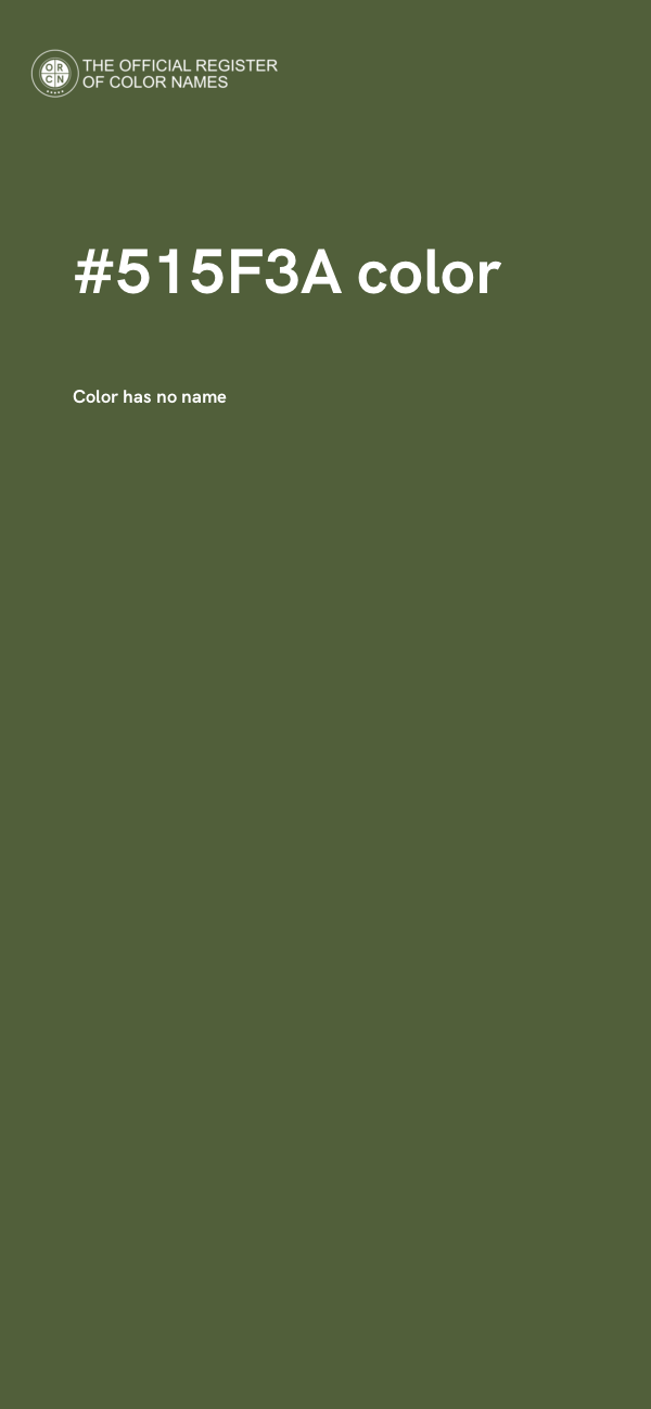 #515F3A color image