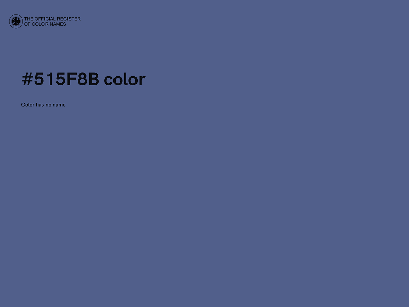 #515F8B color image