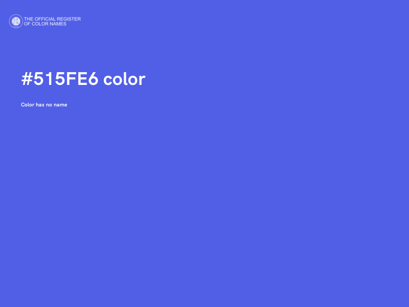 #515FE6 color image
