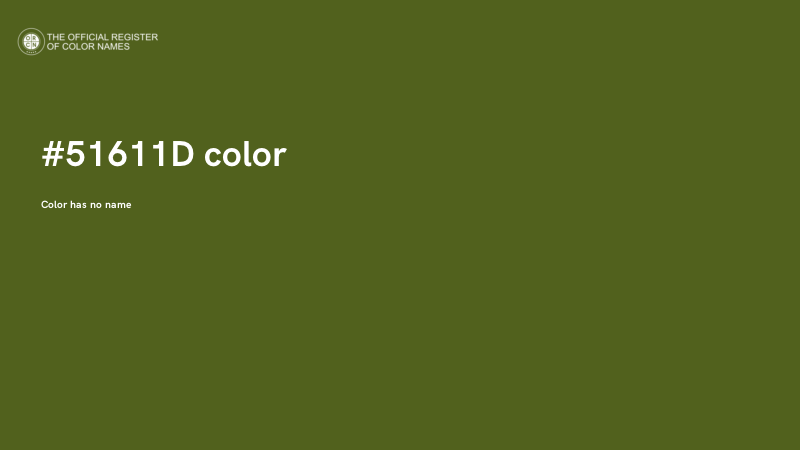 #51611D color image