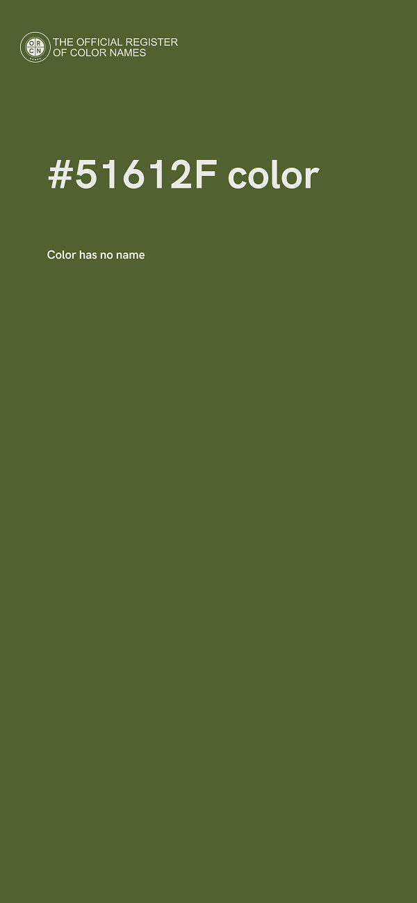#51612F color image