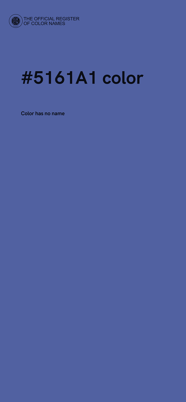 #5161A1 color image